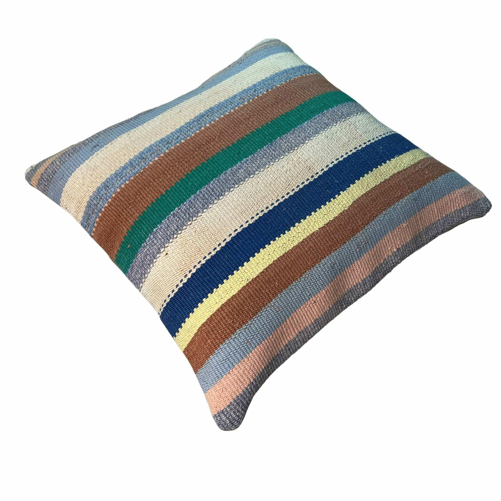 photo for sale Ethnic Kilim Pillow, 18x18 Pillow Cover, Bohemian Kilim Pillow, Handwoven Kilim Pillow, Sofa Throw Pillow, Meditation Kilim Cover