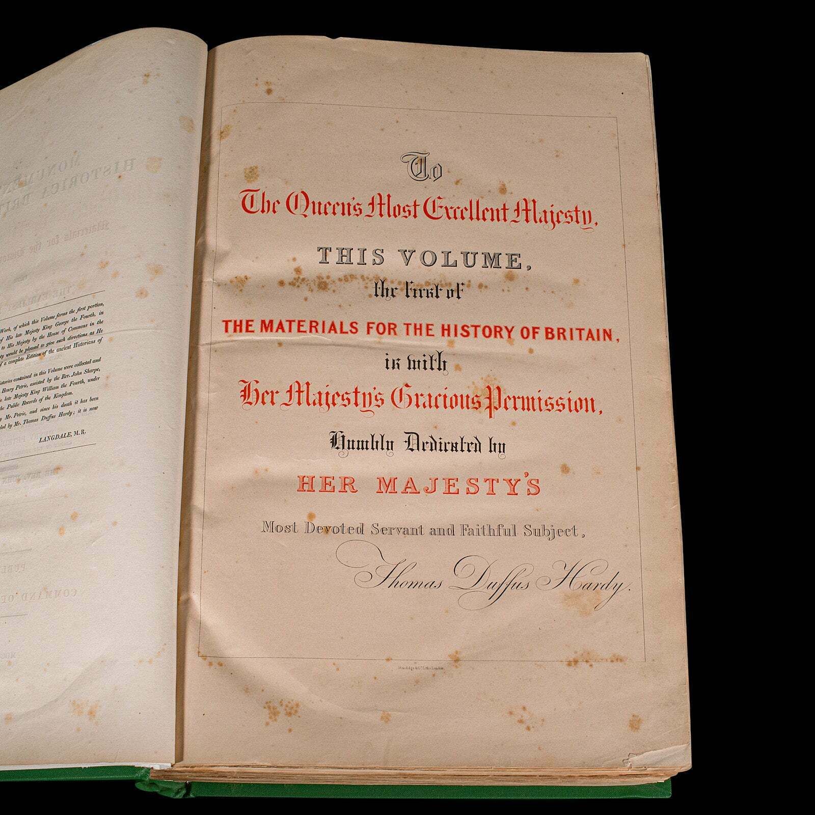 Large Antique Encyclopaedia, Historica Britannica, Multilingual Book, Victorian photo 395.0