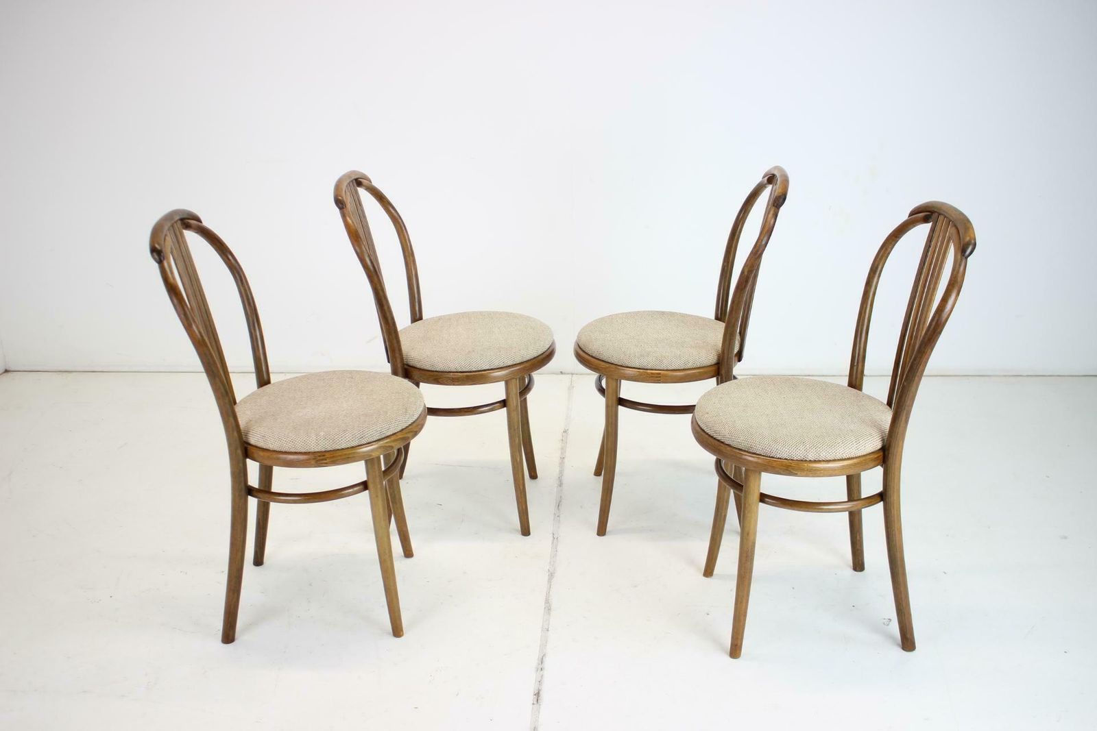 Set Of Four Dining Chairs By Ton, 1994 photo 2000.0