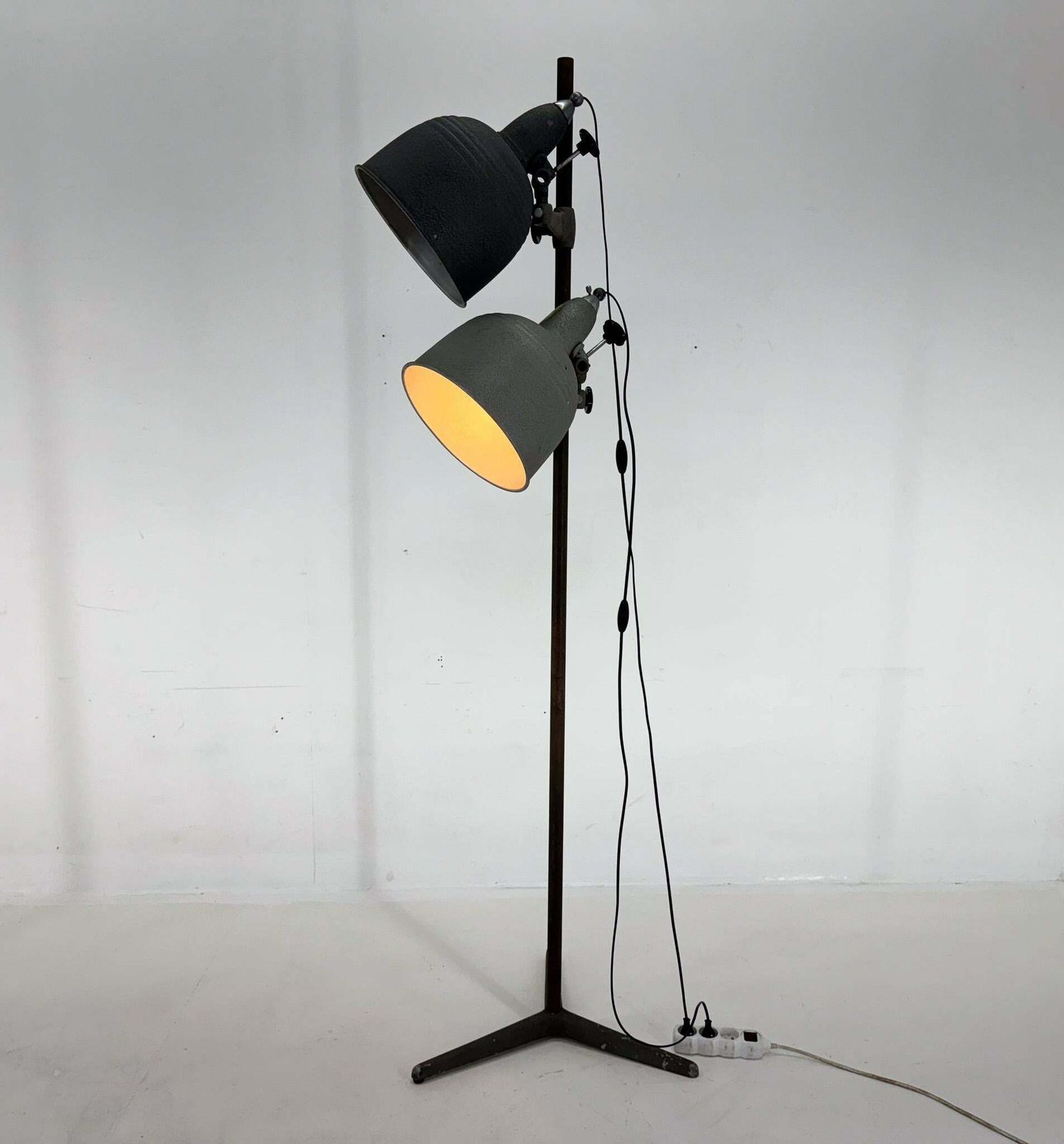 Mid Century Italian Photo Film Studio Floor Spot Light Lamp photo 892.0