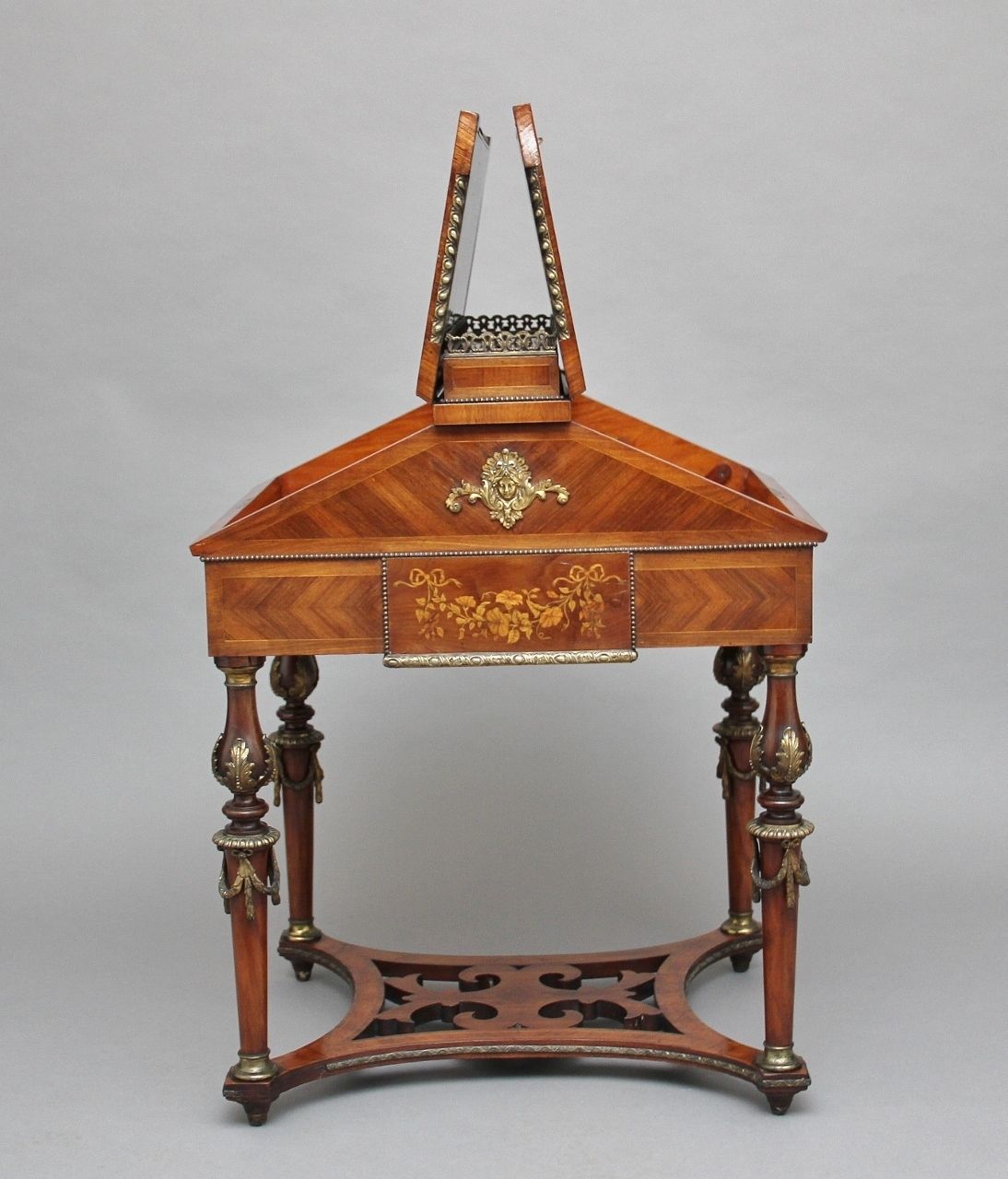 19th Century Kingwood And Ormolu Mounted Partners Desk photo Furniture