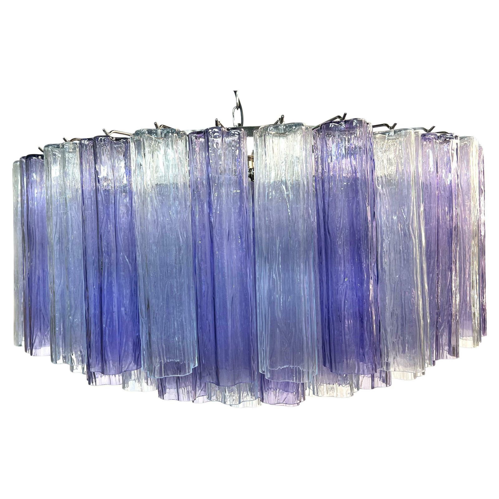 Murano Glass Chandelier, Tronchi Glasses By Valentina Planta photo buy