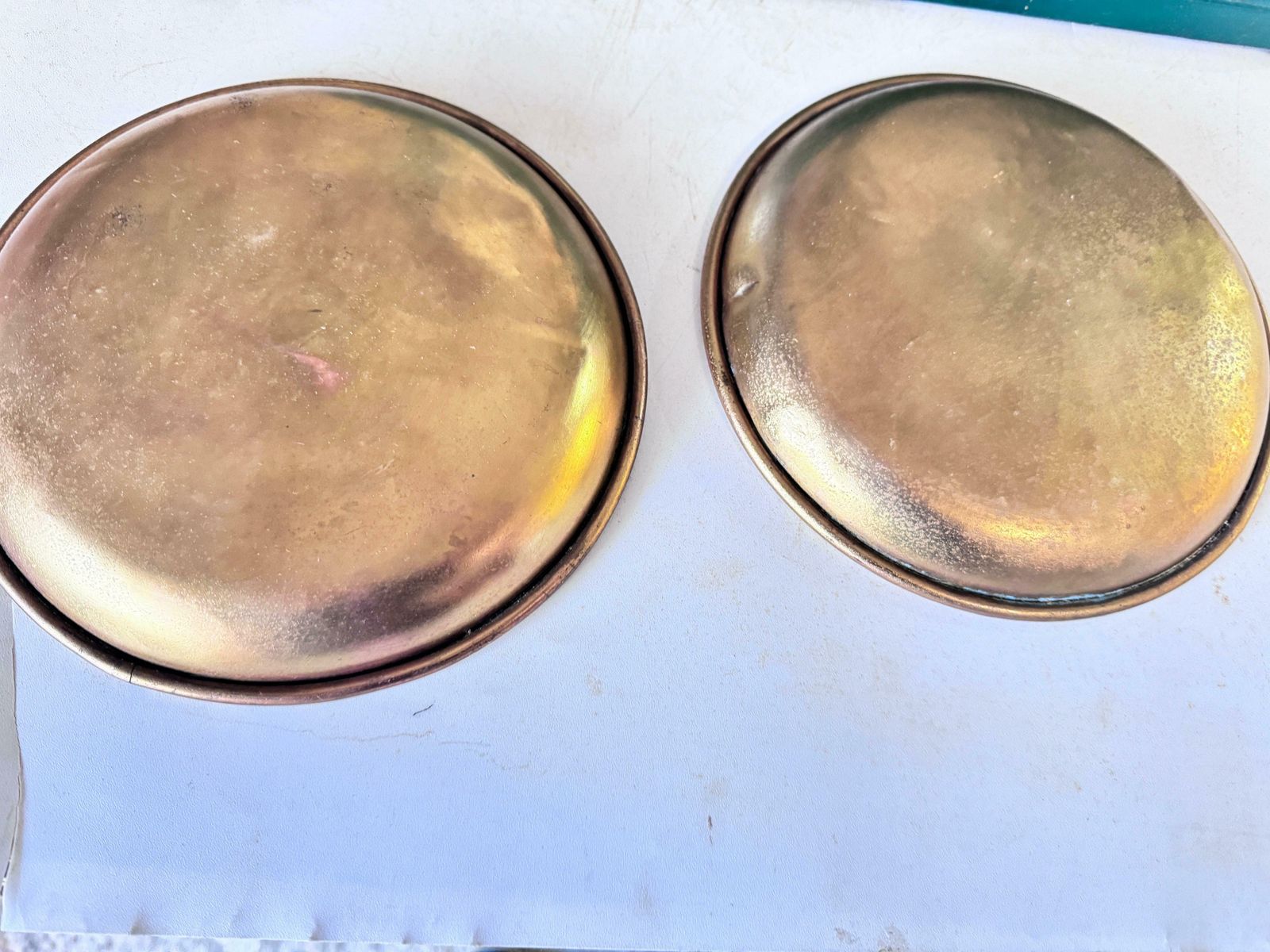 photo furniture Antiques French Scale France 19th Wrought Iron And Brass Green And Gold Colors