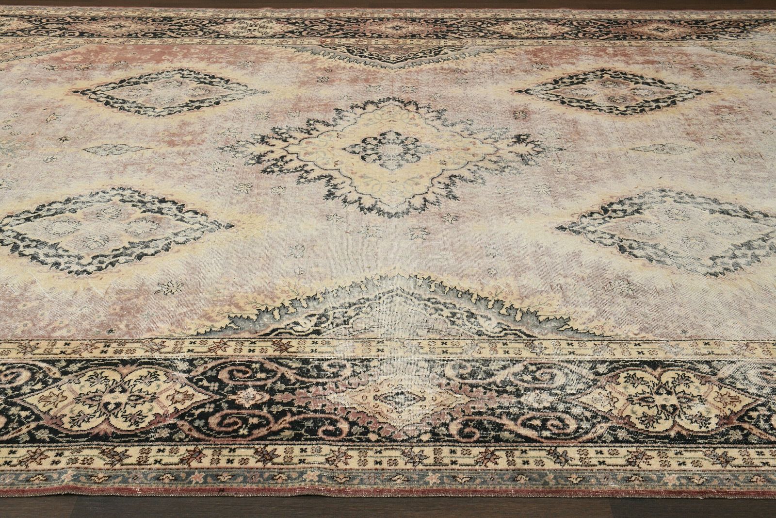 Turkish Rug, Anatolian Rug, Vintage Rug, Oversized Rug, Area Rug, Minimalist Rug, Large Rug, Dining Room Rug, Rug photo vinterior