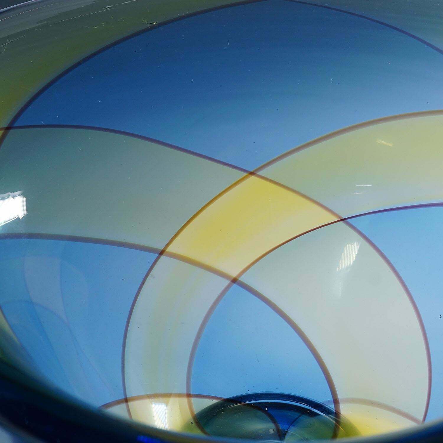 Large Carnevale Art Glass Bowl By Vetreria Archimede Seguso Ca. 1980s photo furniture