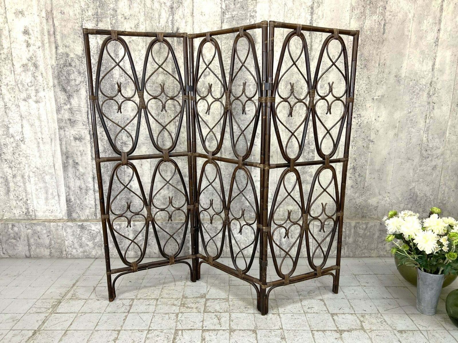 Bamboo Screen Room Divider, 1960s