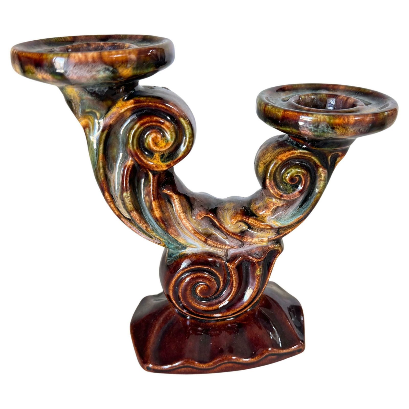 Ceramic Candleholderor Candlestick By Saint Jean Ceramic France 1970 photo buy