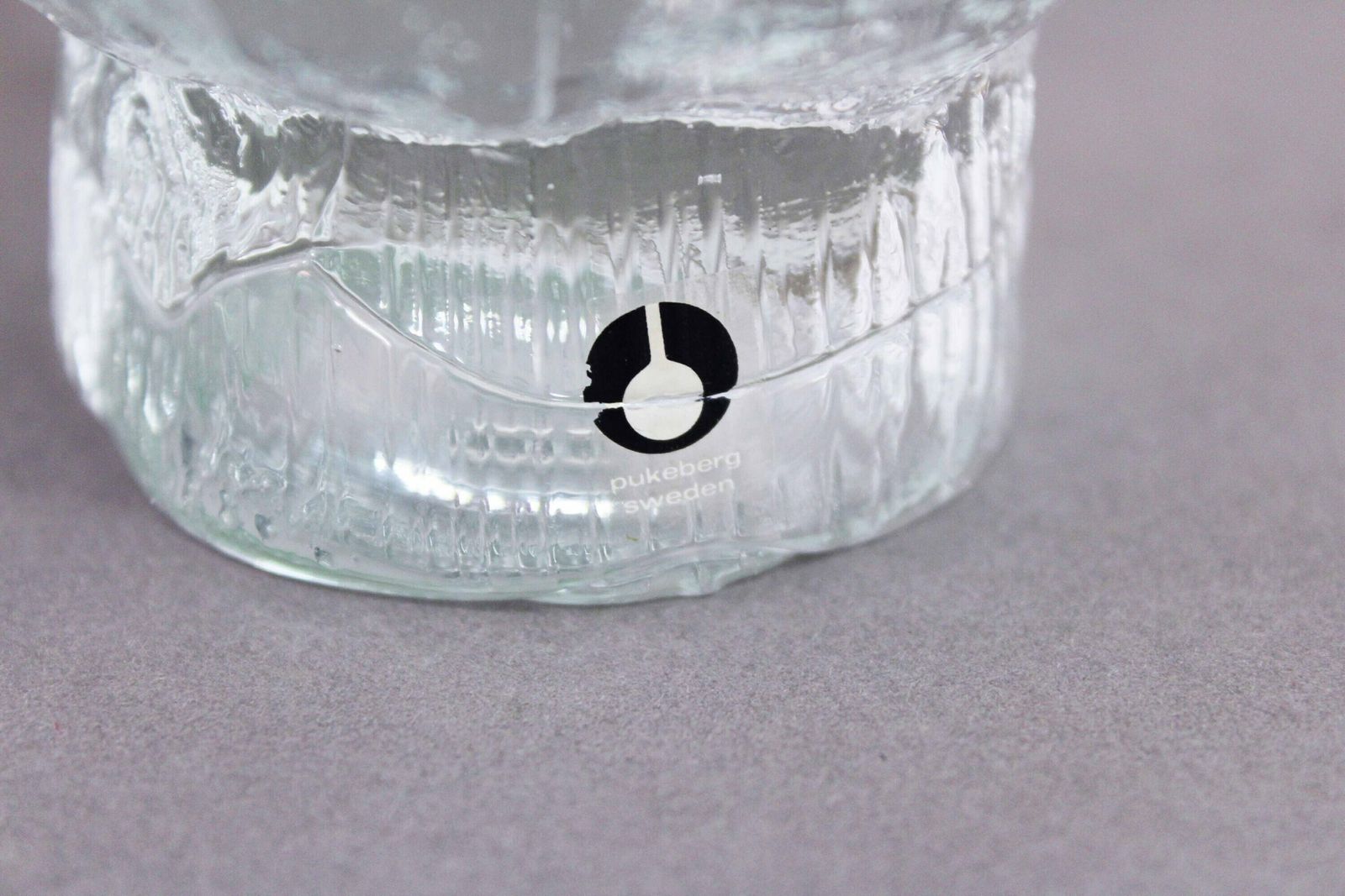 Modernist Glass "Hen" By Pukeberg Sweden 1970 photo 89.0