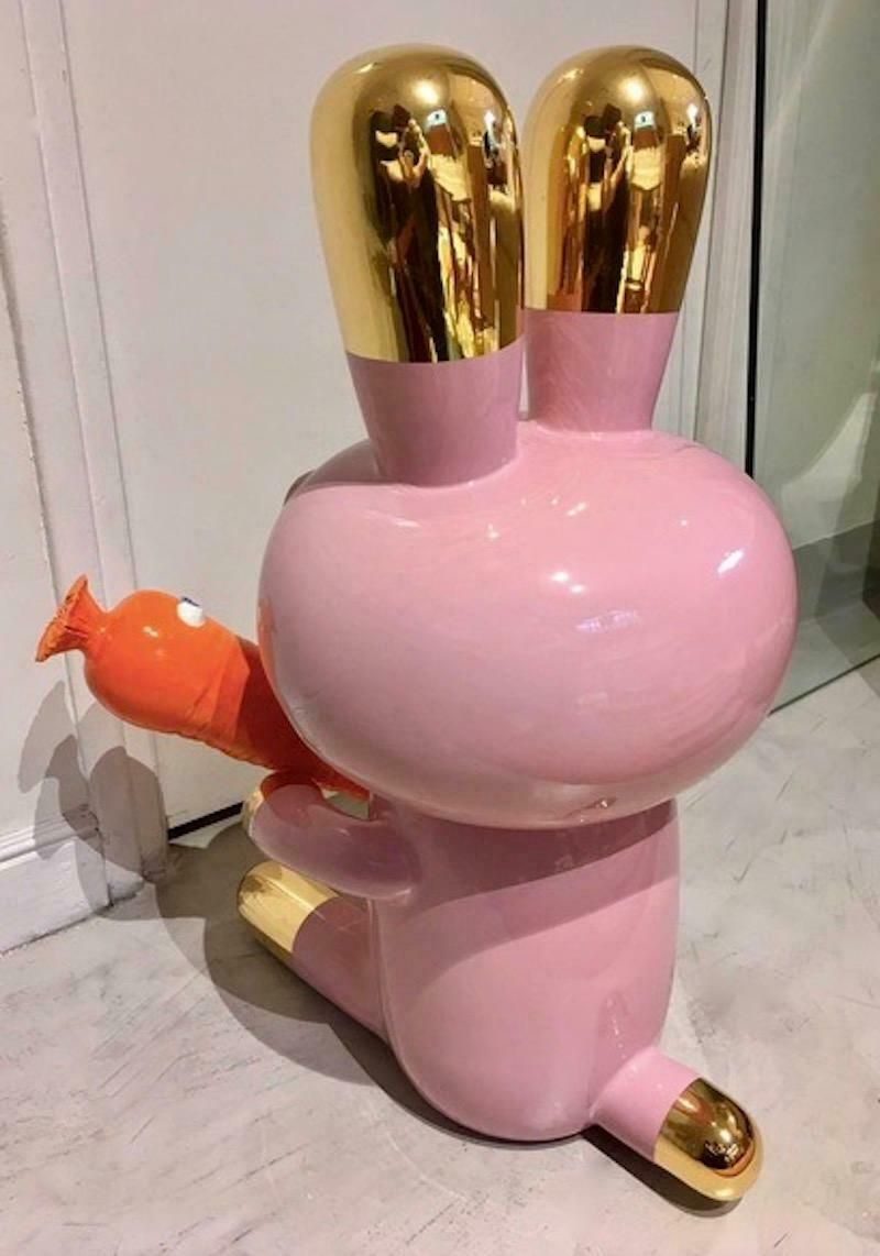 Massimo Giacon Ceramic Sculpture Love Carrot By Superego, Italy photo 1562.0