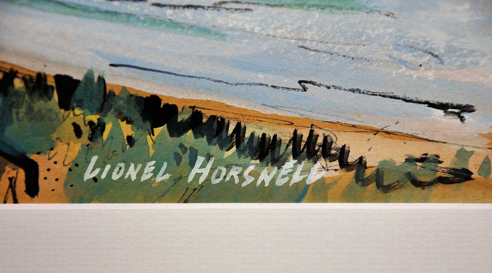 Lionel Horsnell 1932 To 2011. Ringstead Bay And White Nothe, Dorset. Weymouth & Portland. Jurassic Coast Landscape. 1960s Framed Watercolour Painting. photo for sale