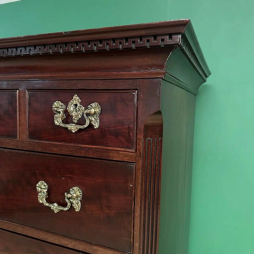 Superb Quality Large Georgian Mahogany Antique Chest photo 1950.0