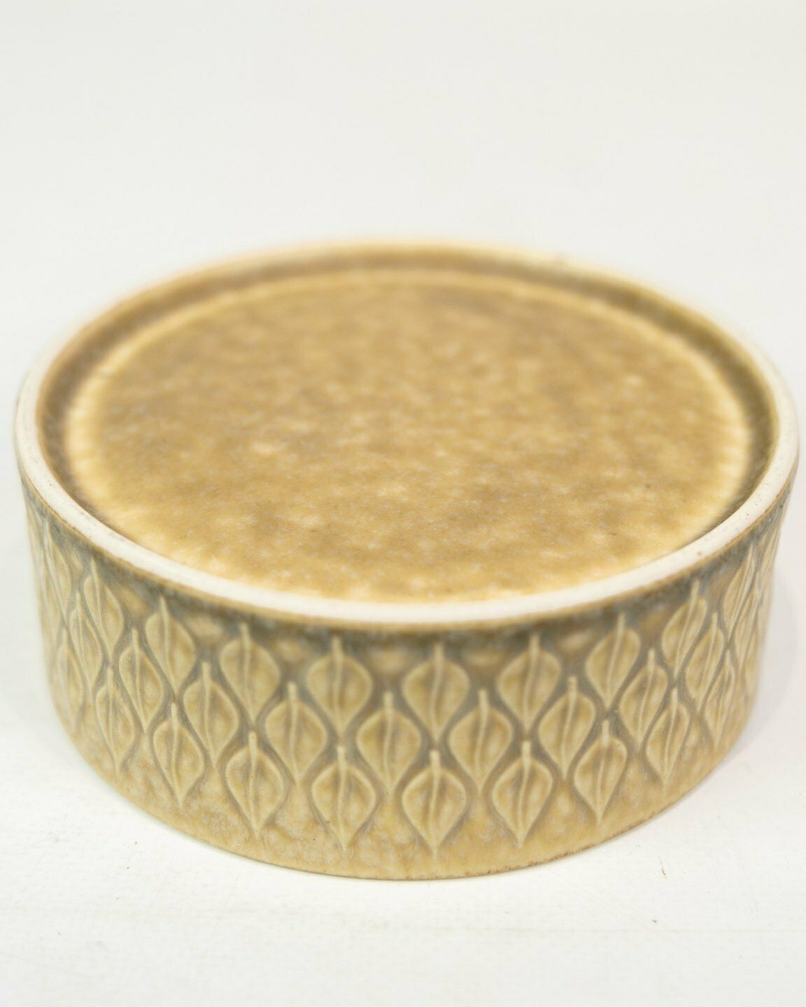 Bowl With Lid In Ceramic Stoneware  From The Relief Series By Jens Quistgaard For Bing And Grøndahl photo vinterior