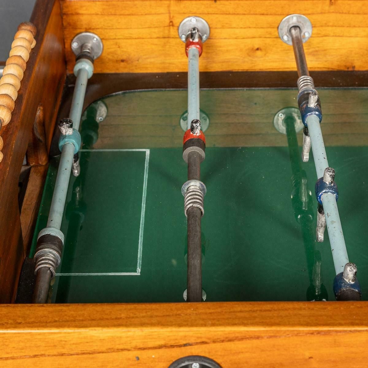 20th Century European Foosball / Football Table C.1950 photo vinterior