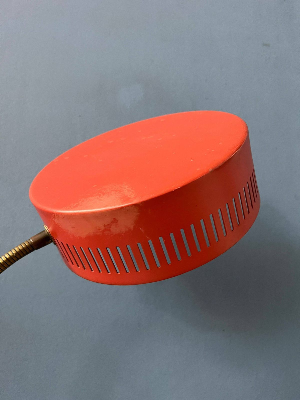 photo for sale Rode Mid Century Space Age Ufo Tafellamp