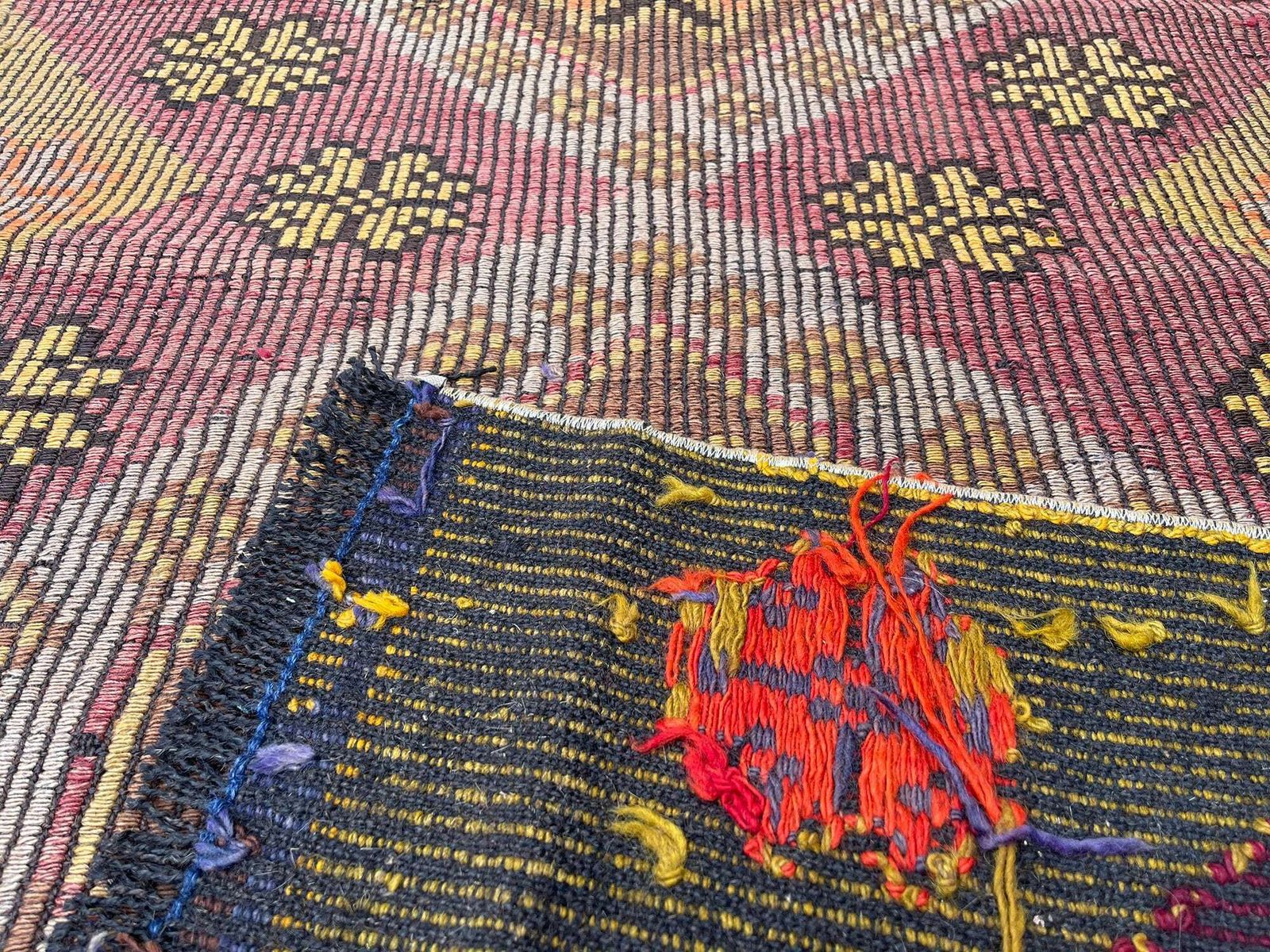 photo for sale Traditioneel Turks Mini Kilimkleed, Vintage Anatolisch Turks Kelim 226 X 100 Cm