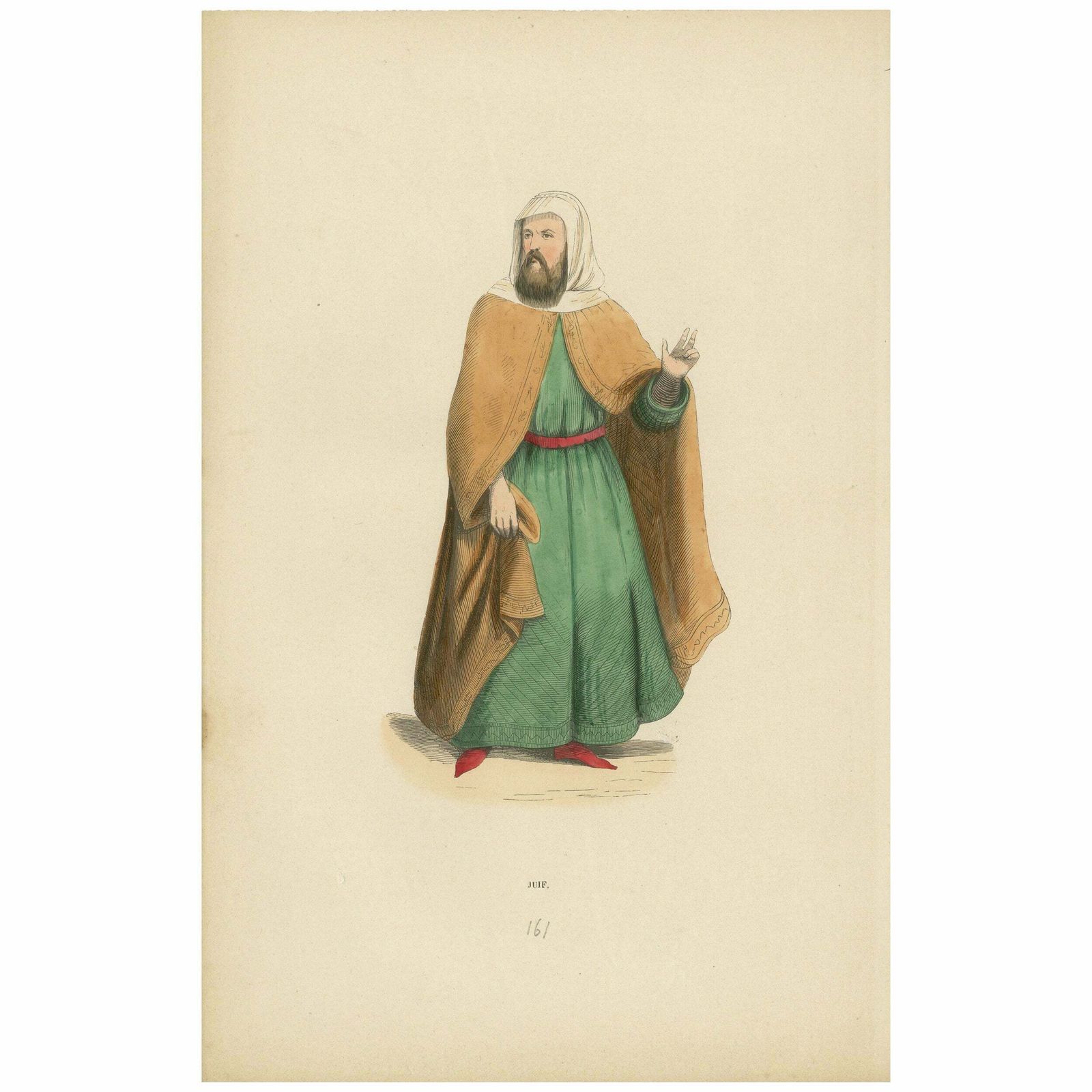 Emissary Of Tradition: Portrait Of A Jewish Scholar From The Past, 1847