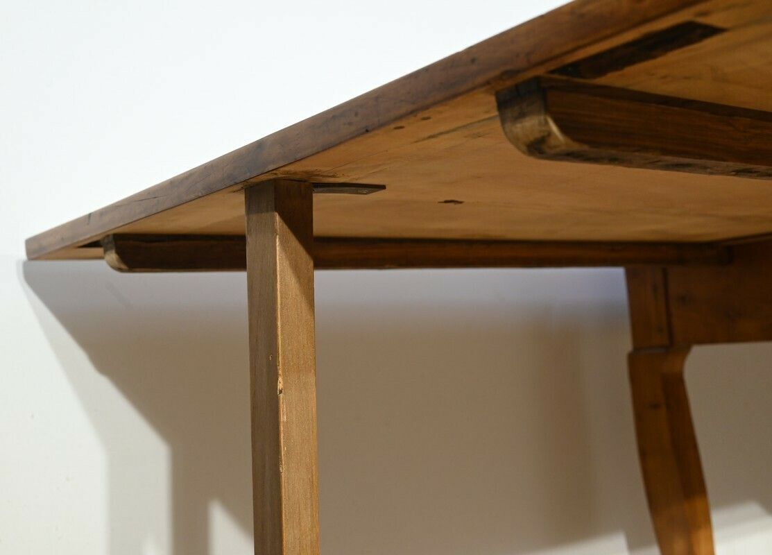 4286.12903269 Regional Cherry Wood Table, Louis XV Style – Mid 19th Century photo