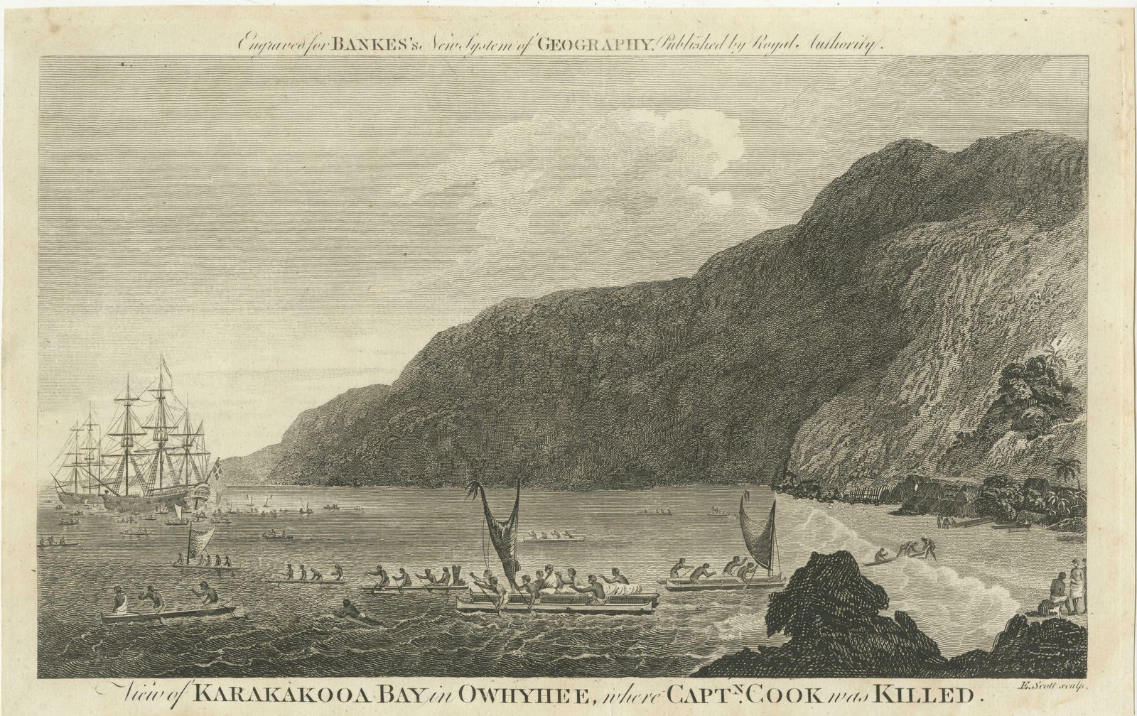 Final Voyage: The Death Of Captain Cook At Kealakekua Bay, Hawaii, 1779 photo 317.0