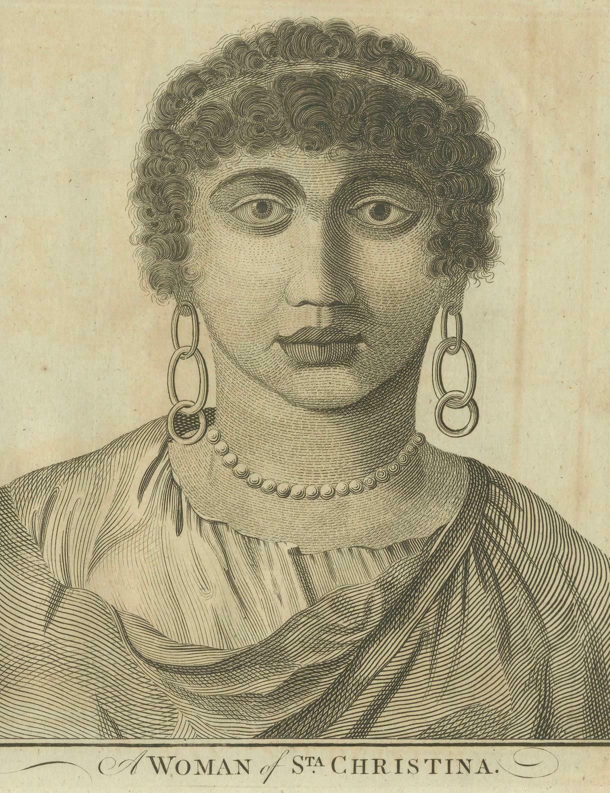 Faces Of Santa Cristina: Portraits From The Age Of Discovery, Engravings Of 1785 photo 197.0