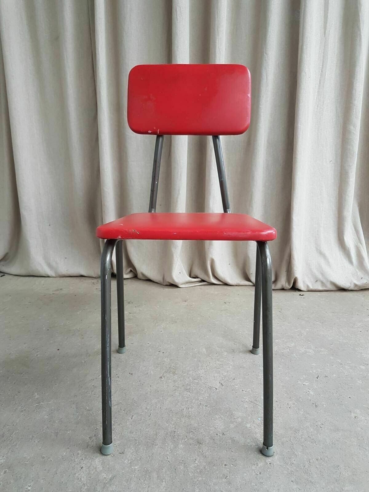 Vtg Mid Century Danish Dining Desk Side Chair Danish Italian Retro photo furniture