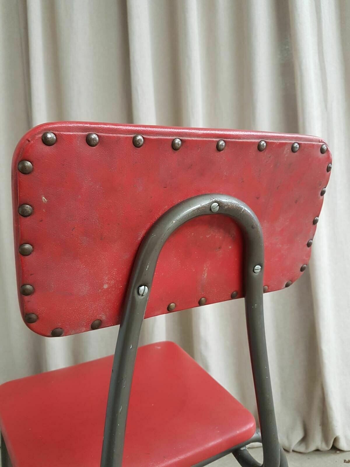 Vtg Mid Century Danish Dining Desk Side Chair Danish Italian Retro photo buy