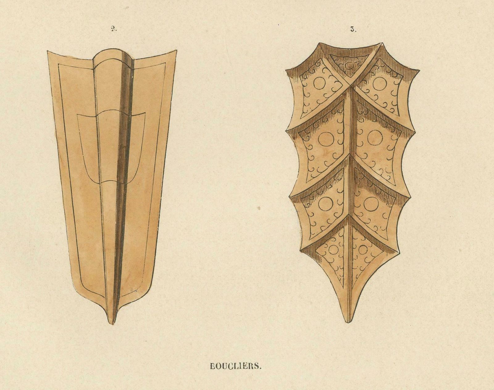 Heraldic Harmony: Shields And Effigies Of Medieval Nobility, 1847 photo furniture