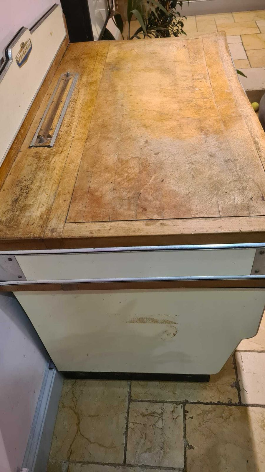 Art Deco Butchers Block, Kitchen Island, Frigomil, Maple Wood photo 900.0