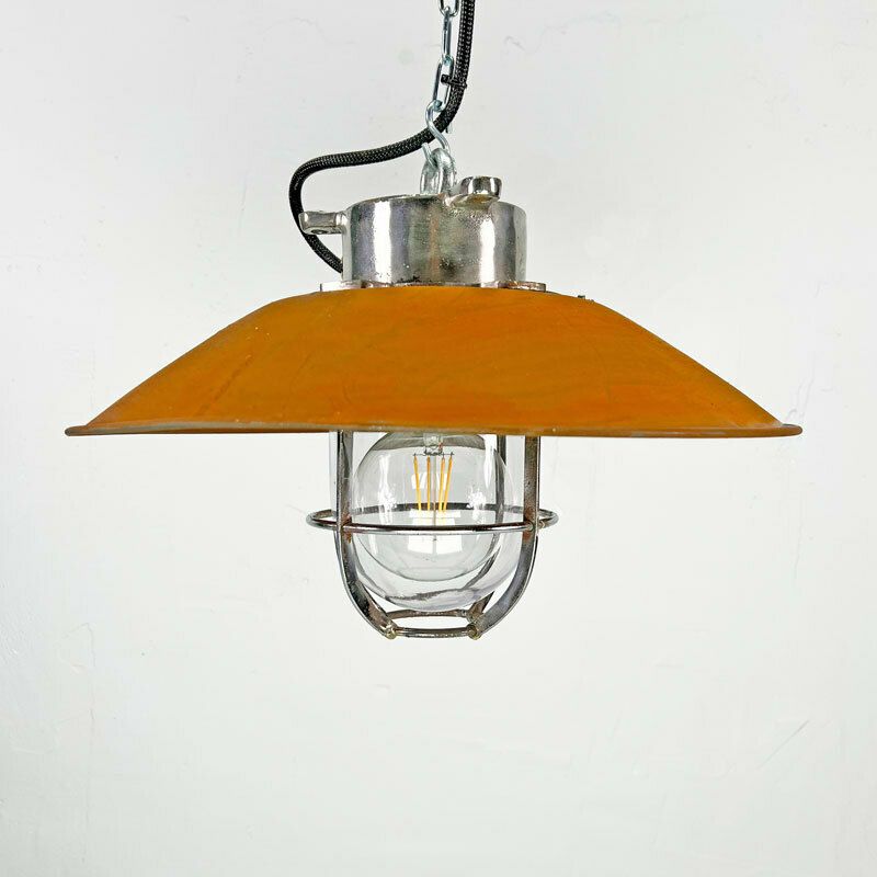 Rusted Explosion Proof Industrial Cage Lights photo for sale