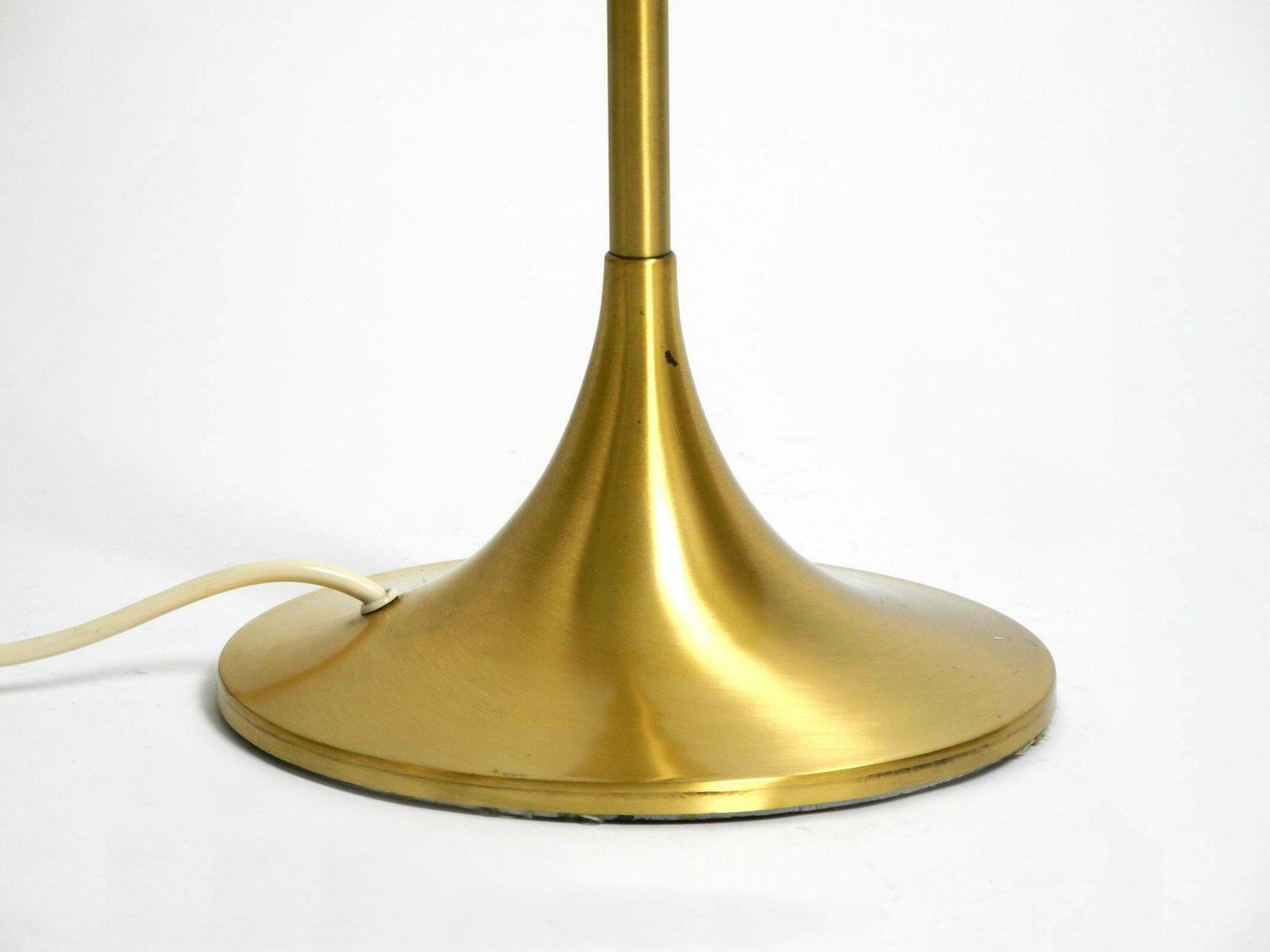 1254.0 Beautiful Large 1960s Table Or Floor Lamp With A Large Glass Ball From Sölken photo