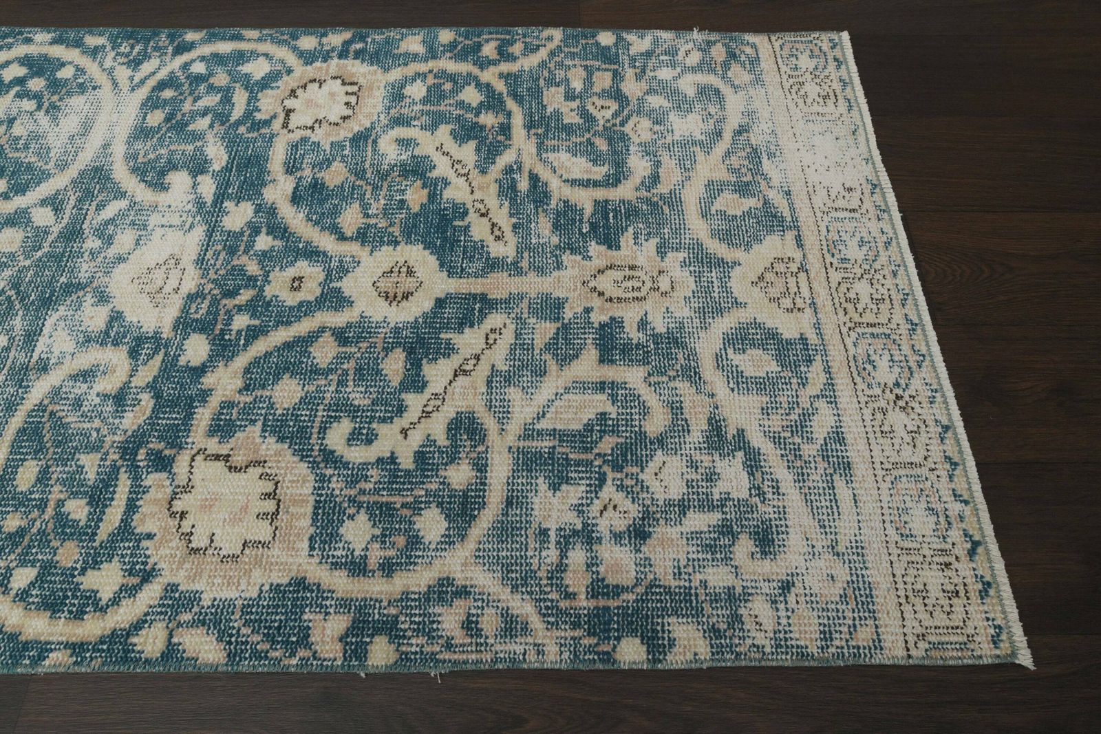 3x6 Turkish Rug, Anatolian Rug, Oushak Rug, Hallway Rug, Vintage Rug, Entryway Rug, Runner Rug, Kitchen Rug, 3x6 Rug, Wool Rug, photo vinterior