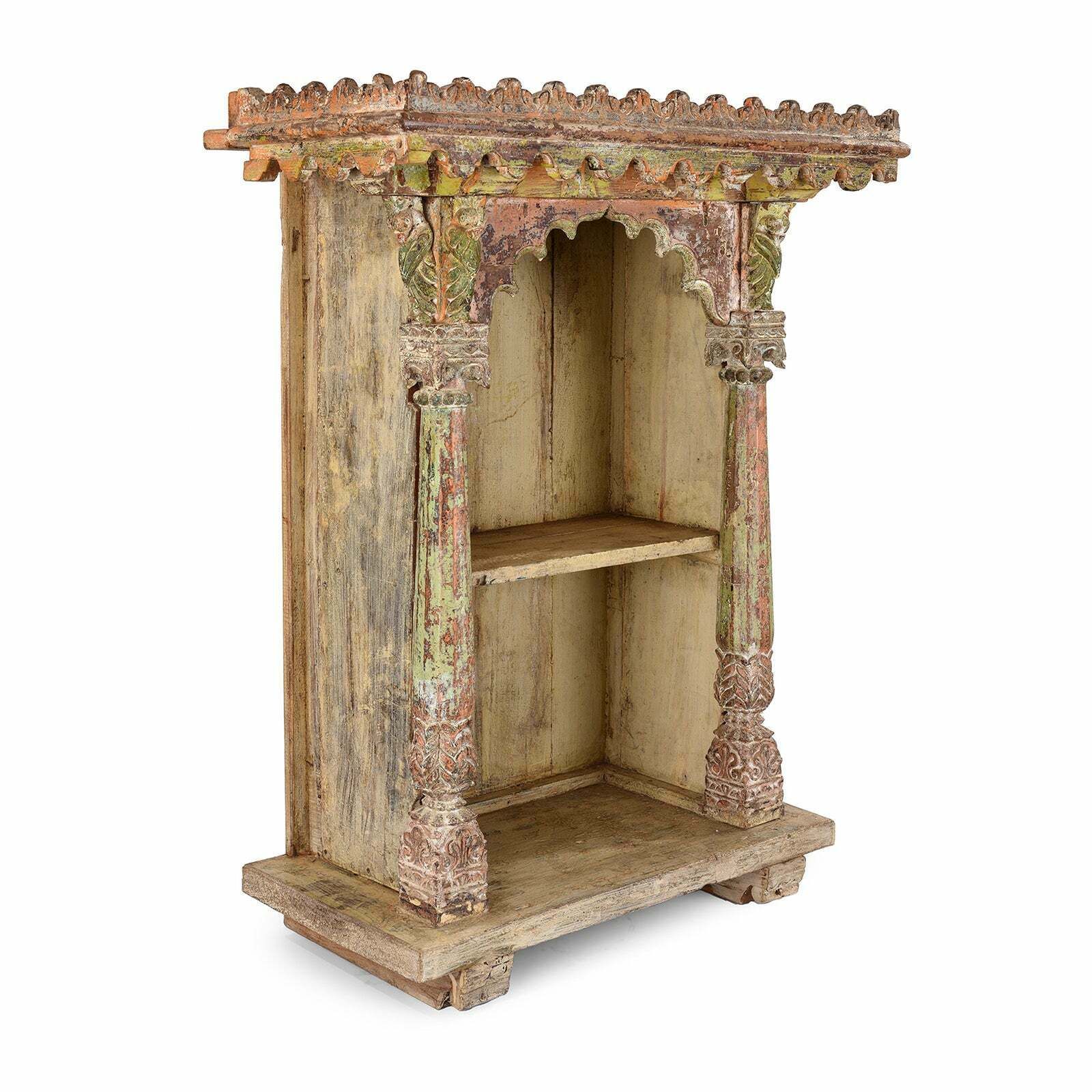 House Shrine Side Cabinet From Gujarat   19th Century photo for sale