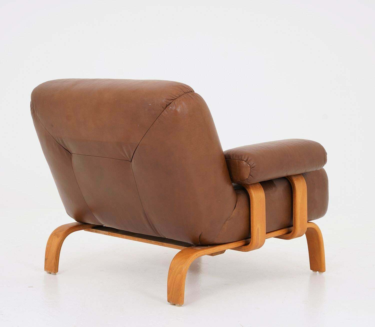 Midcentury Swedish Lounge Chairs "Bristol" By Gunnar Kentemo For Göte Möbler photo 6529.0