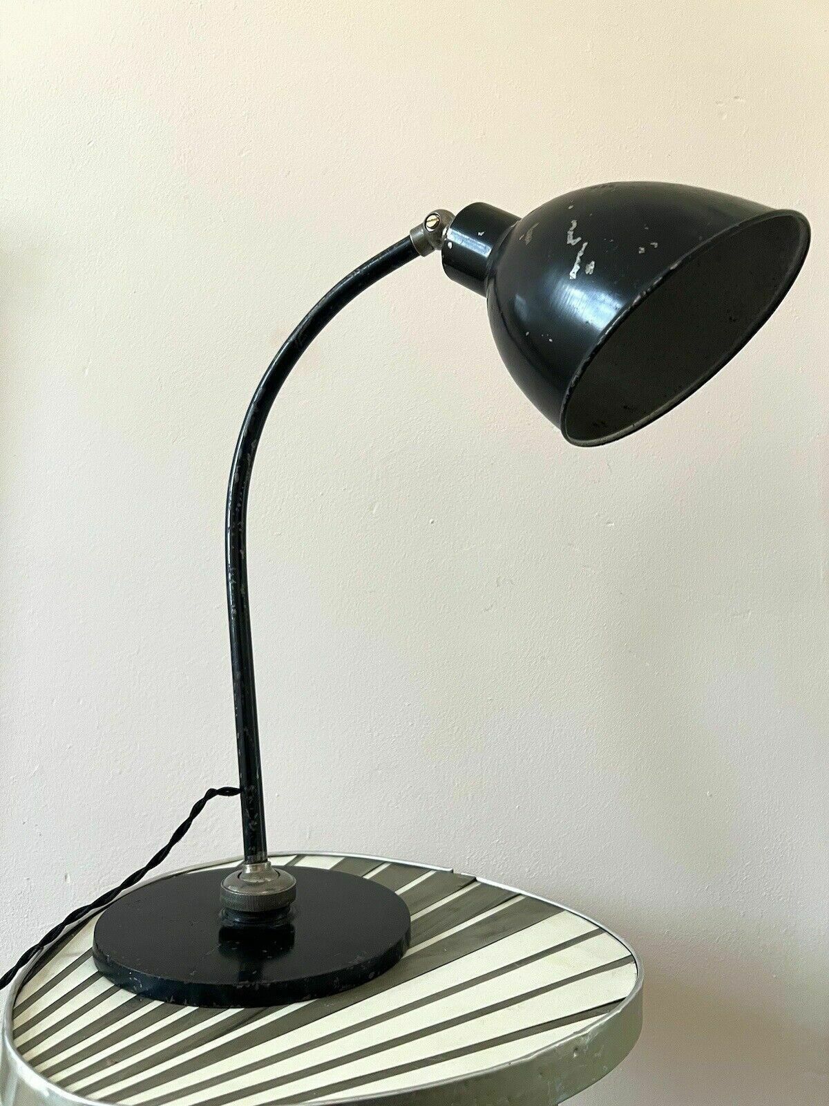Bauhaus Polo Popular Table Lamp By Christian Dell For Bünte & Remmler photo vinterior