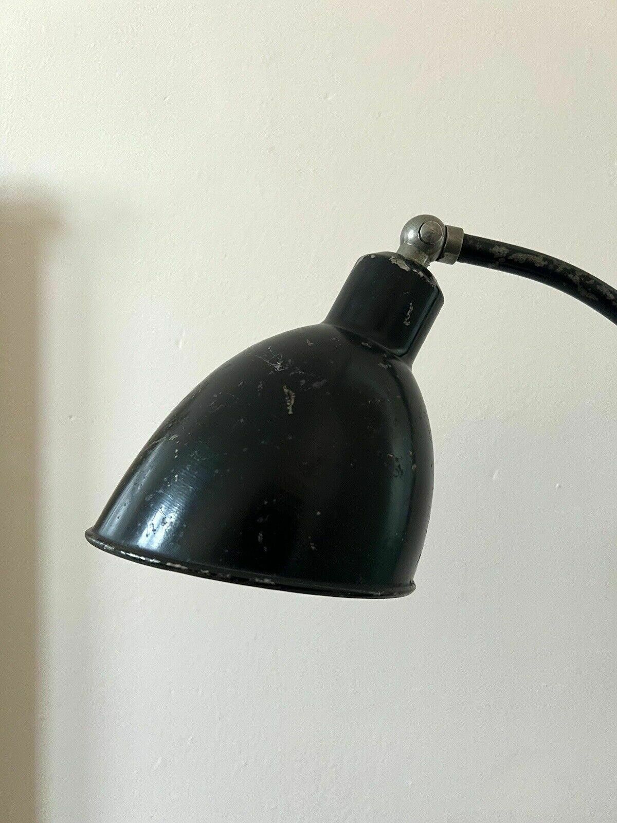 Bauhaus Polo Popular Table Lamp By Christian Dell For Bünte & Remmler photo vintage
