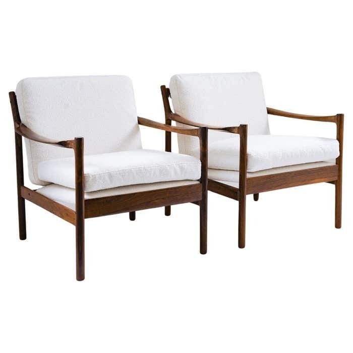Scandinavian Midcentury Lounge Chairs By Torbjørn Afdal