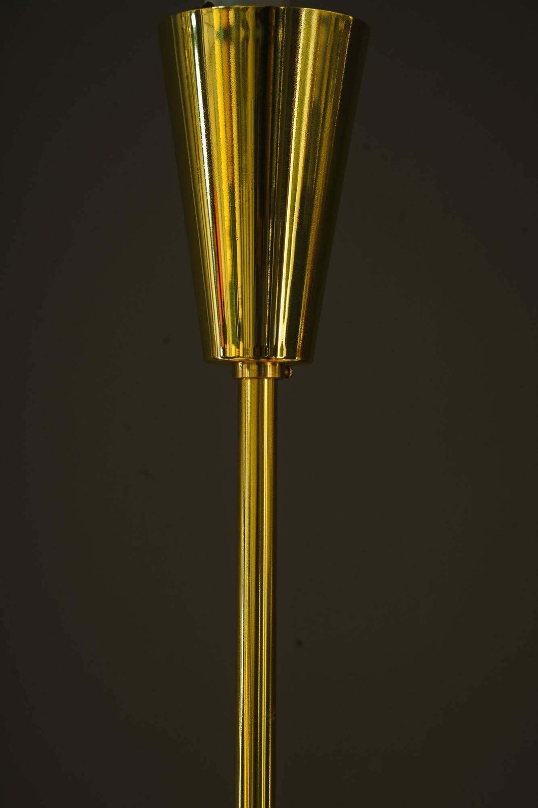 photo vinterior Big Rupert Nikoll Chandelier 10 Arms Vienna Around 1960s