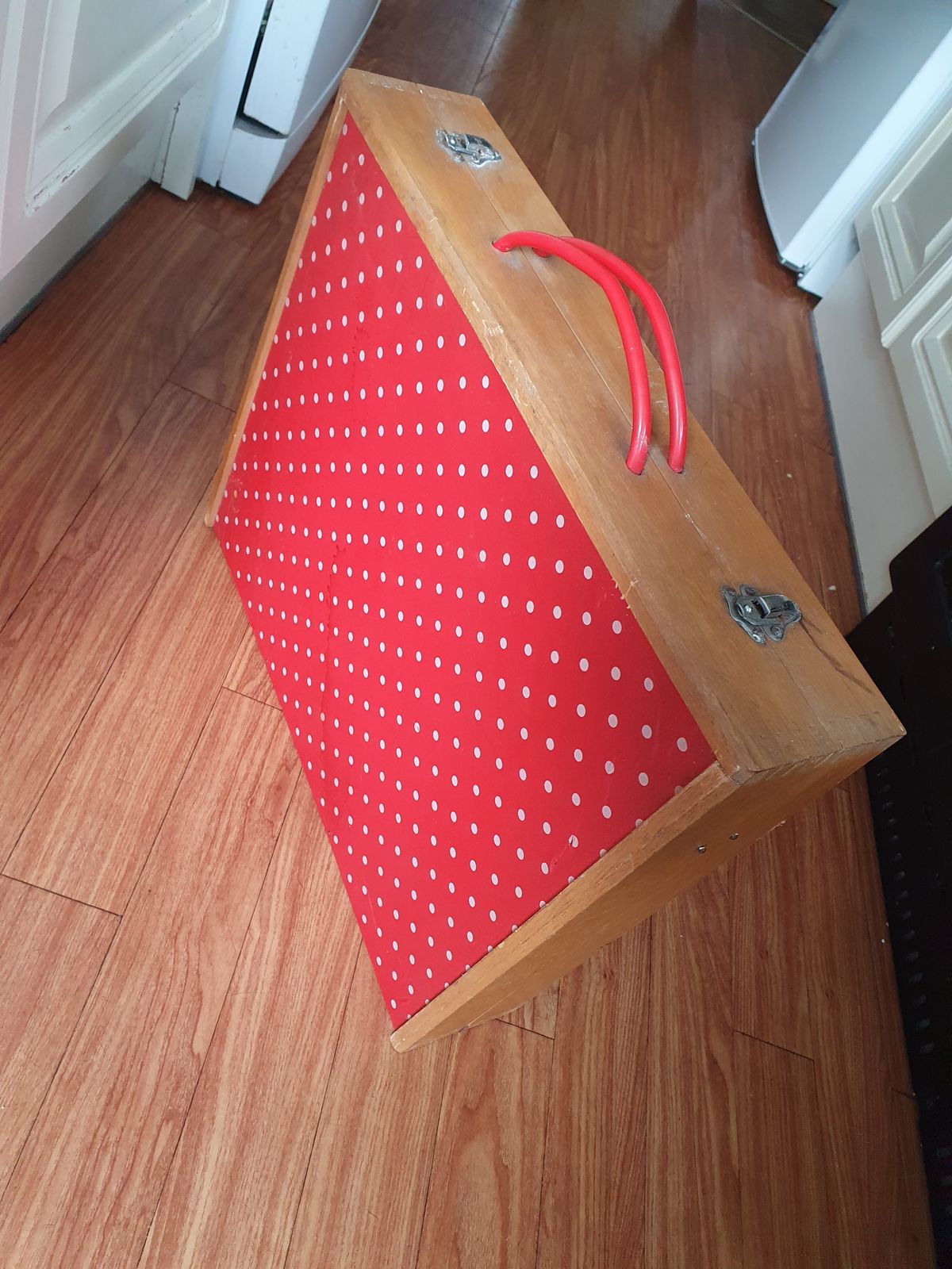 photo for sale Small, Rare And Unusual Folding Table, For Picnics Or Similar. Poss Mid 60's