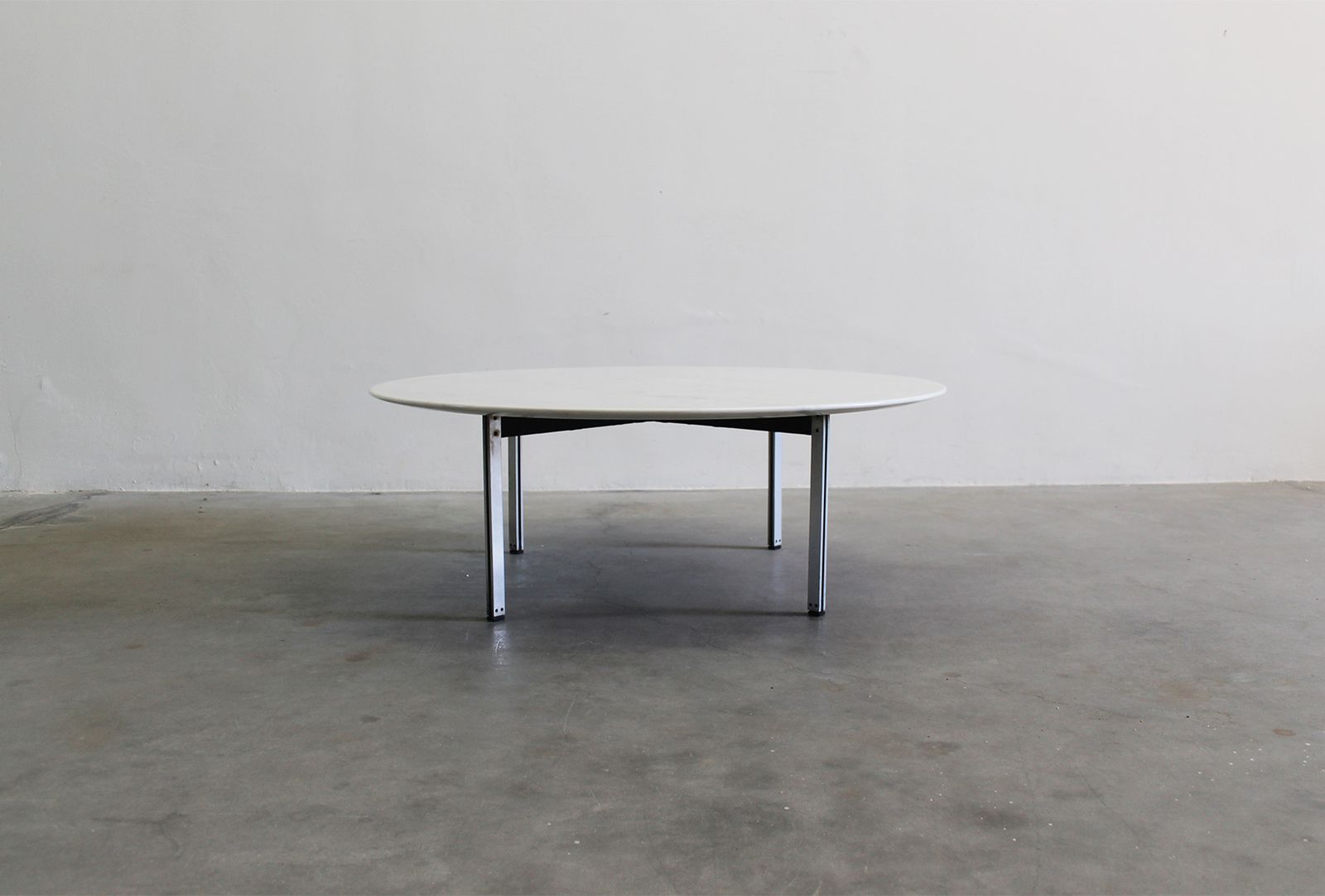 Florence Knoll Marble Table From Parallel Bar Series For Knoll International photo Furniture