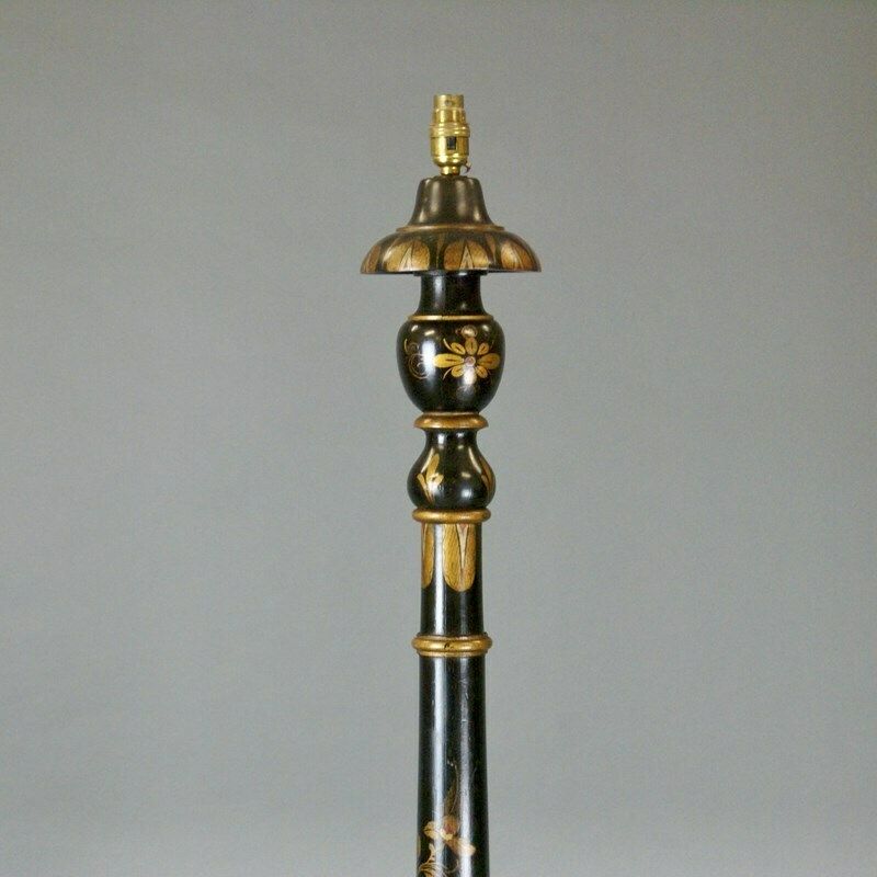 A Decorative Chinoiserie Standard Lamp photo for sale