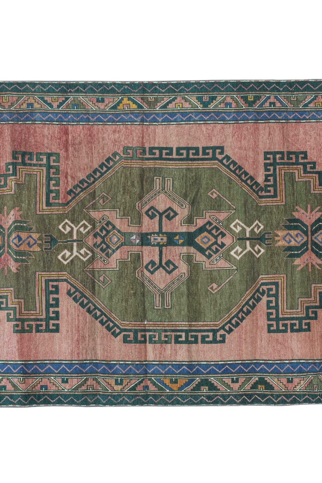 1970s Vintage Caucasian Pattern Rug 180 X 305 Cm photo vinterior