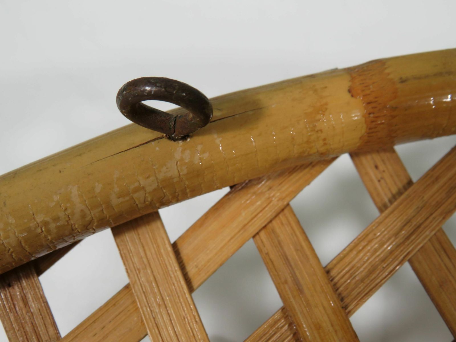 Wall Coat Rack In Bamboo, Mid Century, Italy 1960 1970 photo furniture