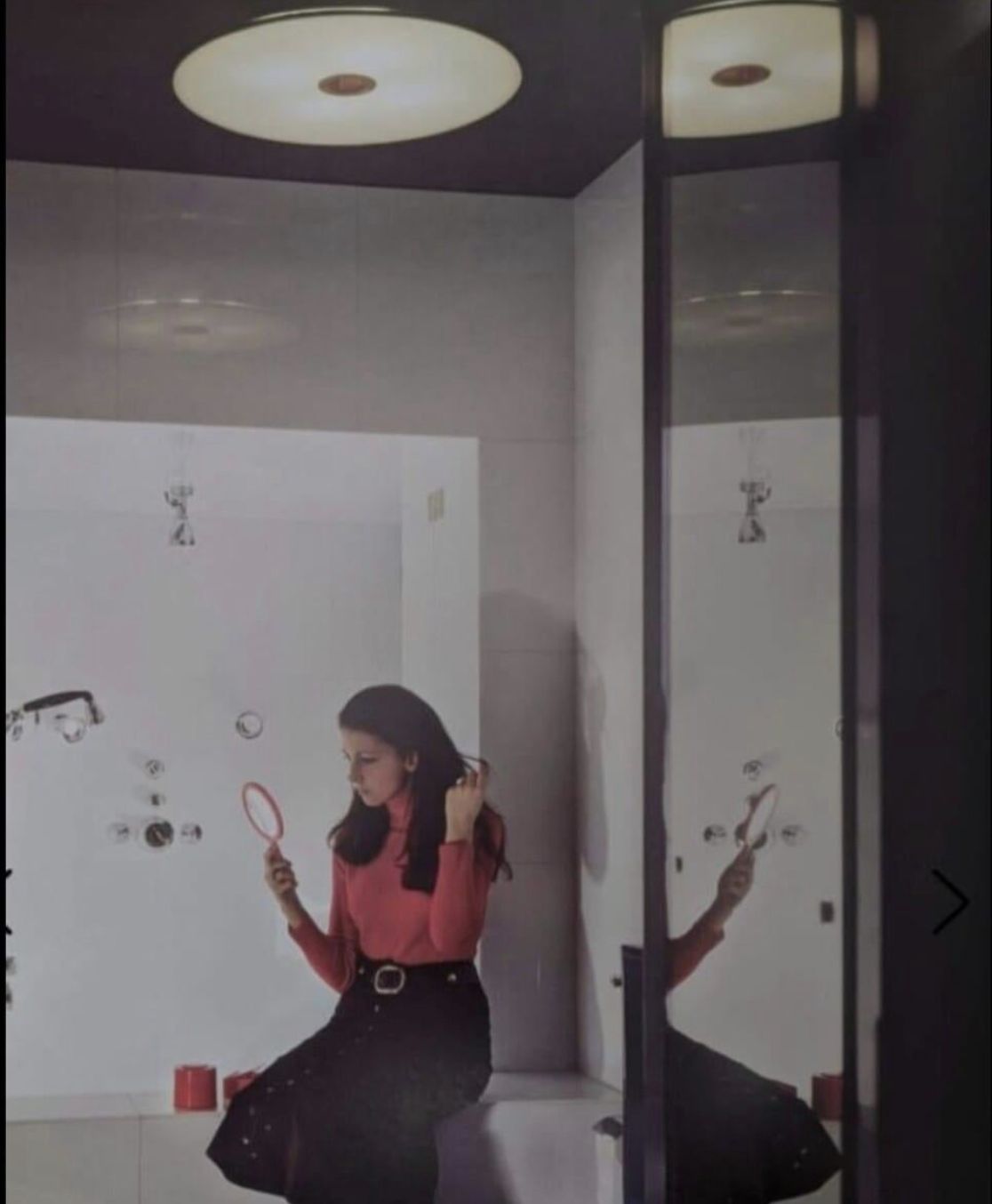 Mid Century Pair Of Ceiling Or Wall Light By Umberto Riva For Francesconi , 1969 photo for sale