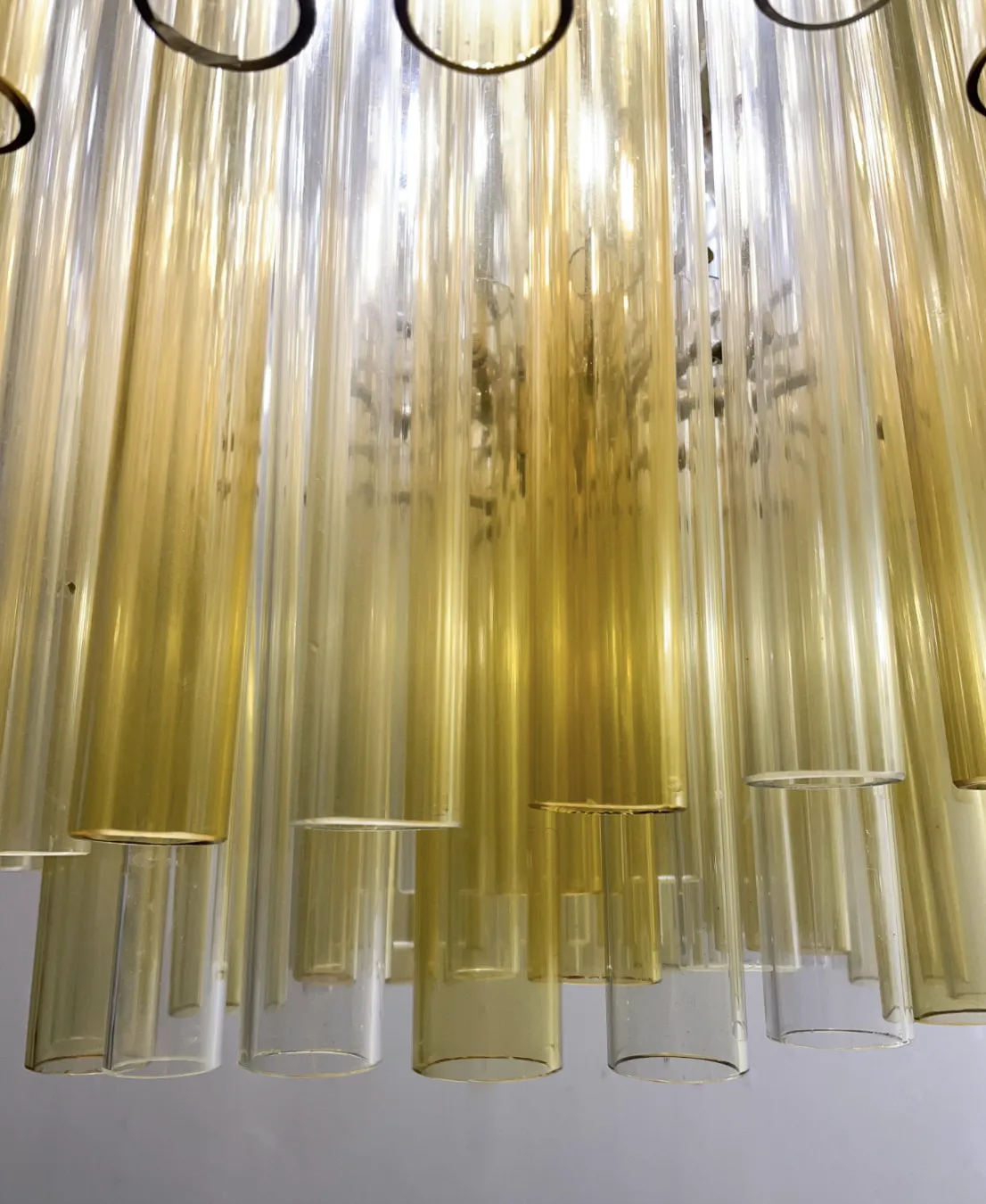 Mid Century Venini Chandelier, Italy, 1960s photo vinterior