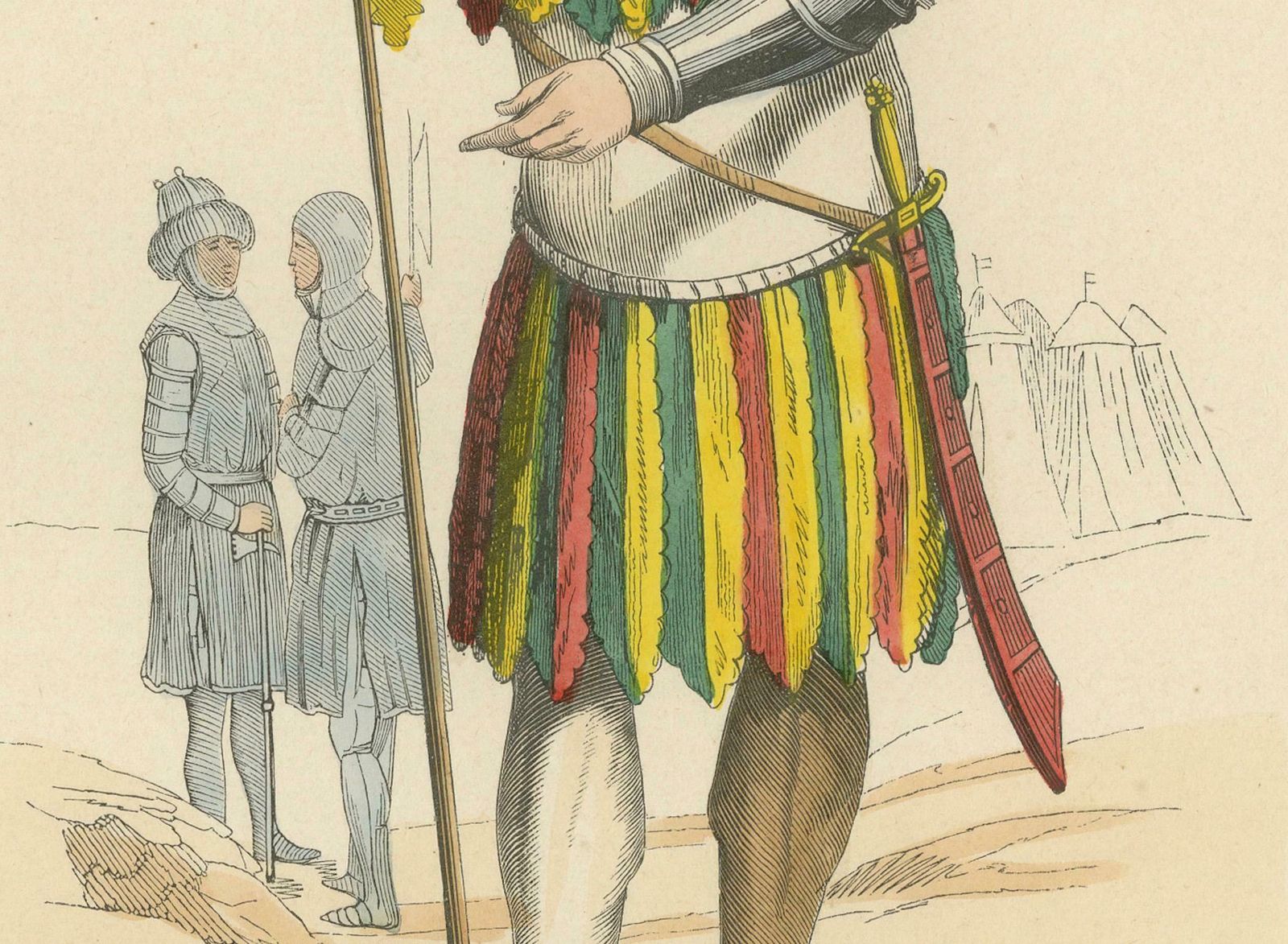 Martial Valour Of An English Soldier In The Reign Of Henry VI, Published In 1847 photo for sale