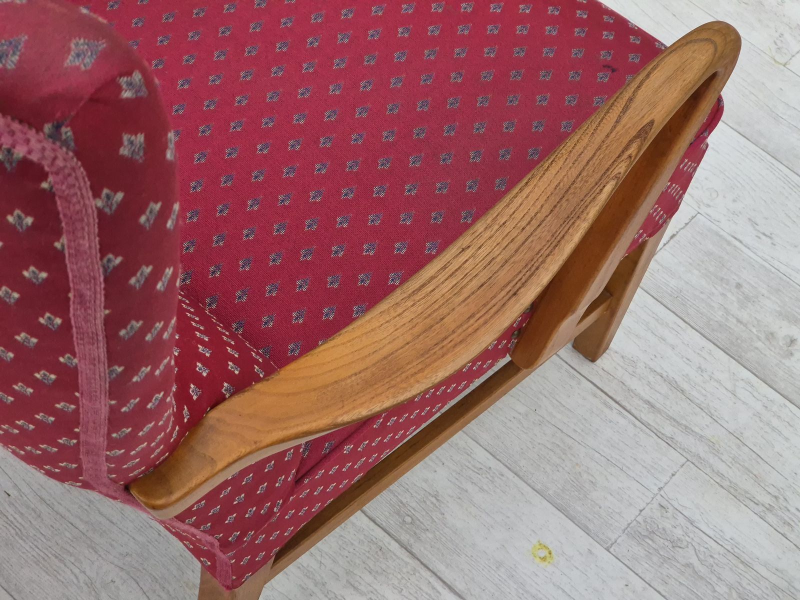 photo furniture 1970s, Scandinavian Chairs, Original Very Good Condition, Ash Wood.
