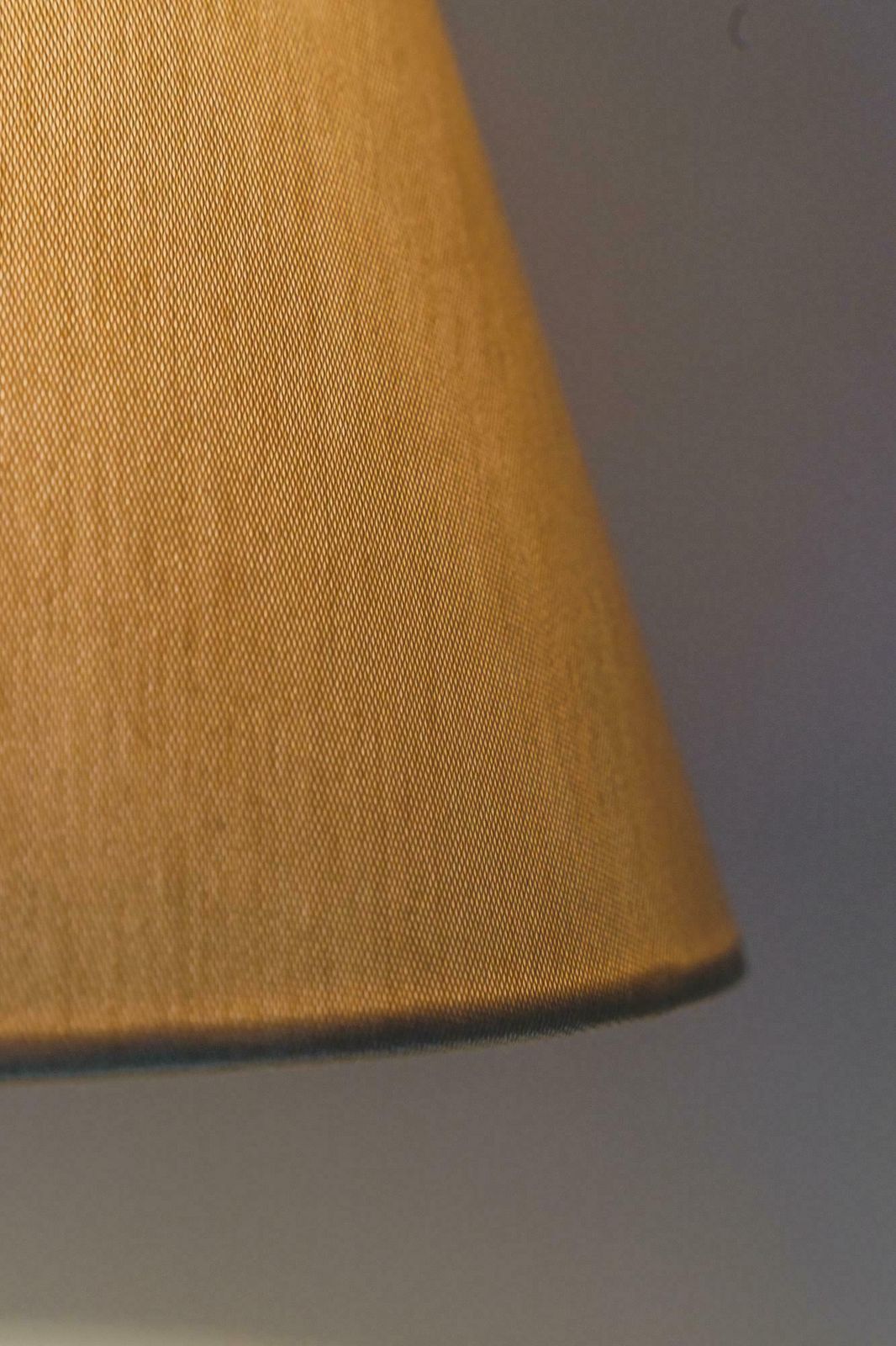 Big Art Deco Table Lamp With Fabric Shade Around 1920s photo 654.0