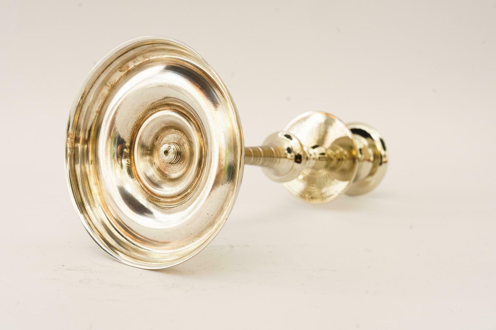 photo furniture 2x Candle Holder Alpaca Vienna Around 1920s