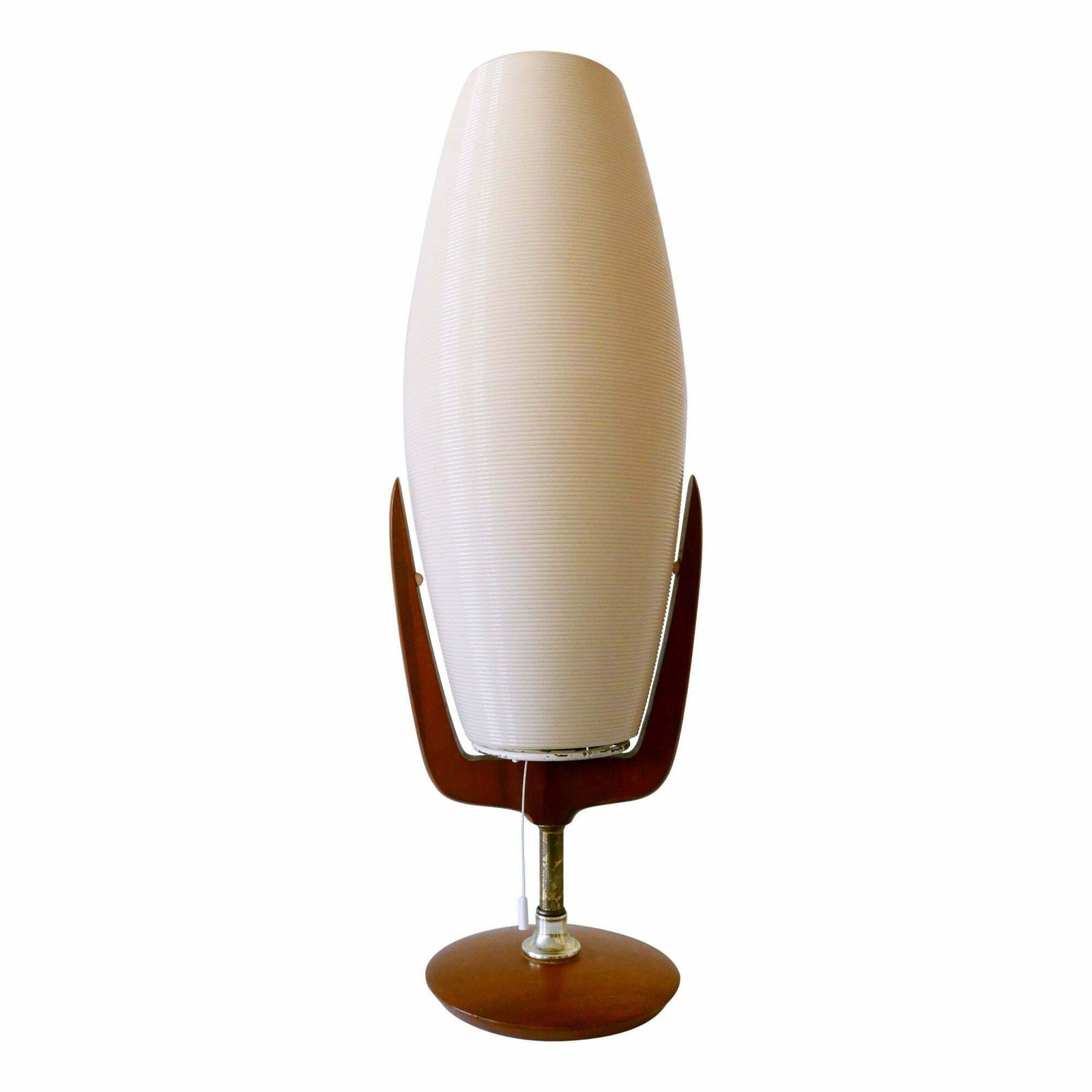Large & Rare Mid Century Modern Yasha Heifetz Rotaflex Table Lamp USA 1950s