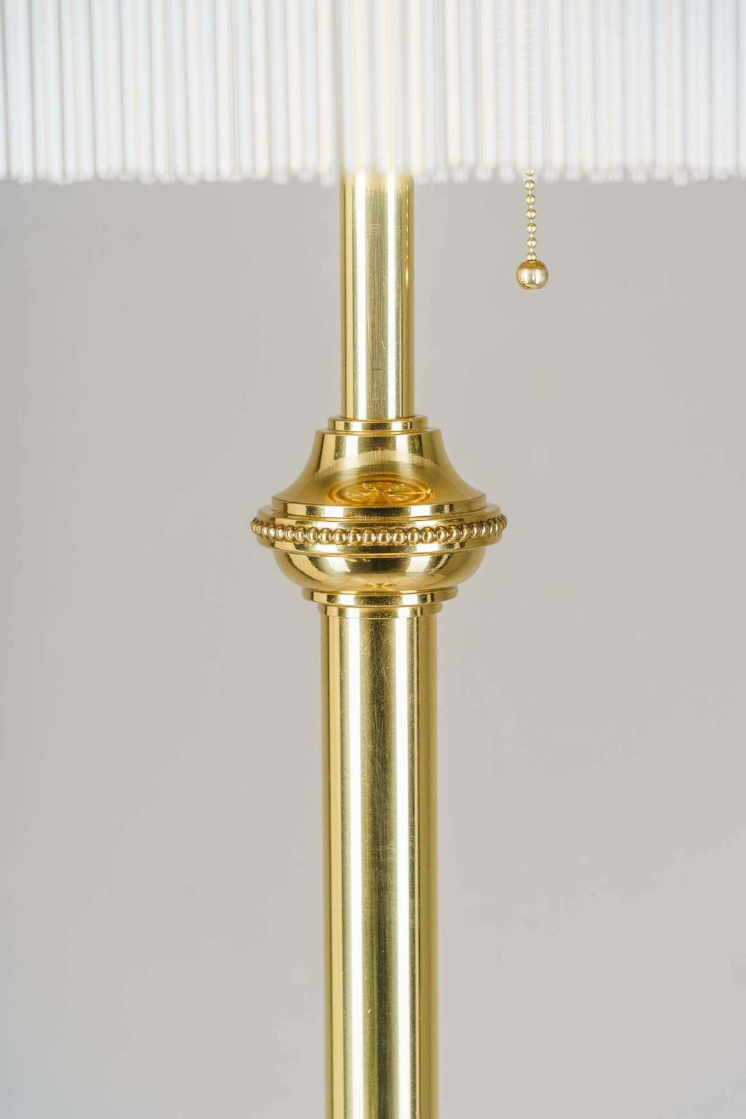 Adjustable Art Deco Floor Lamp With Opaline Glass Stones On The Shade 1920s photo buy