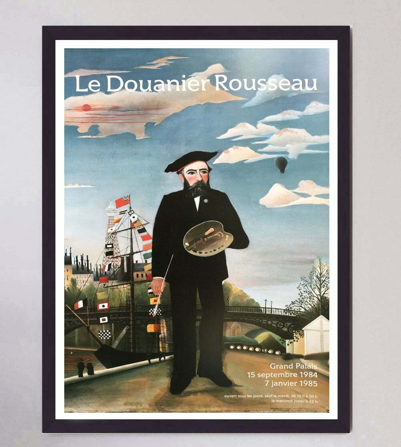 Henri Rousseau   Le Douanier Rousseau   Grand Palais Paris Original Vintage Poster photo furniture